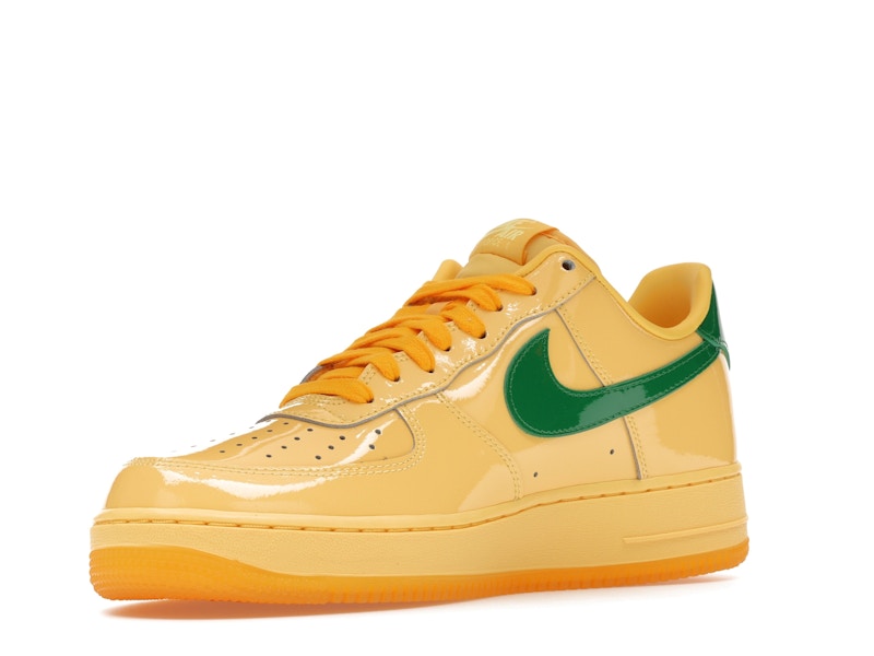 Nike Air Force 1 Low Patent Leather Topaz Gold Pine Green - Ansicht 15