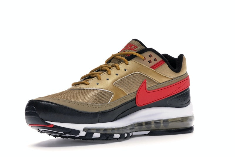 Nike Air Max 97 BW Metallic Gold University Red Black - vue 15