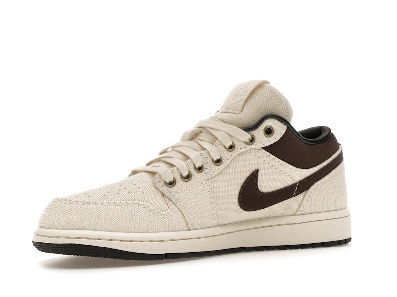 Air Jordan 1 Low Premium Pale Ivory Off Noir Baroque Brown - vue 15