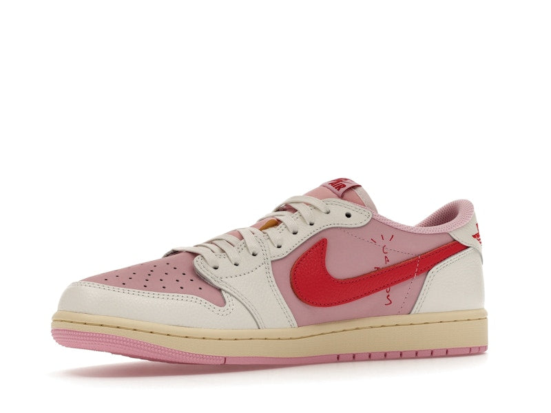 Jordan 1 Retro Low OG SP Travis Scott Sail Tropical Pink - view 16