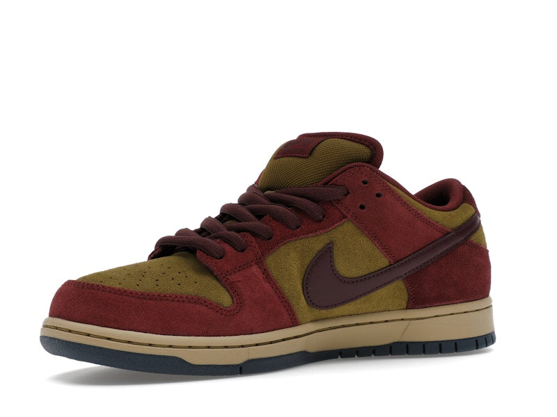 Nike SB Dunk Low Dark Team Red Olive Flak - widok 15