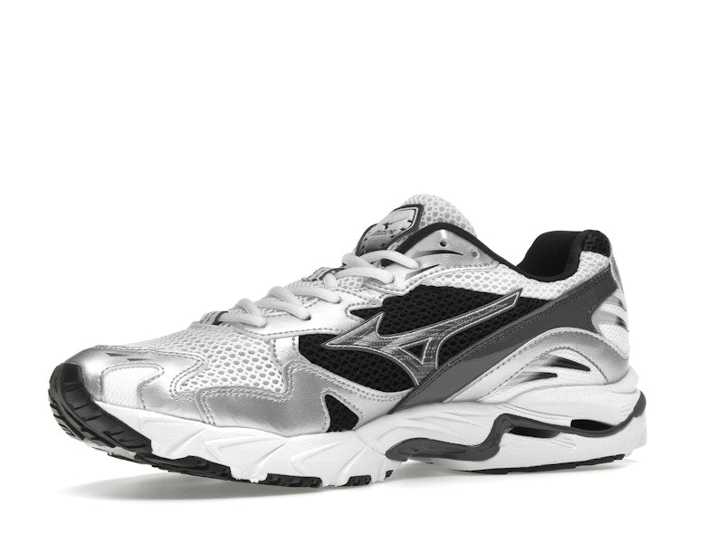 Mizuno Wave Rider 10 White Silver Black - vue 15
