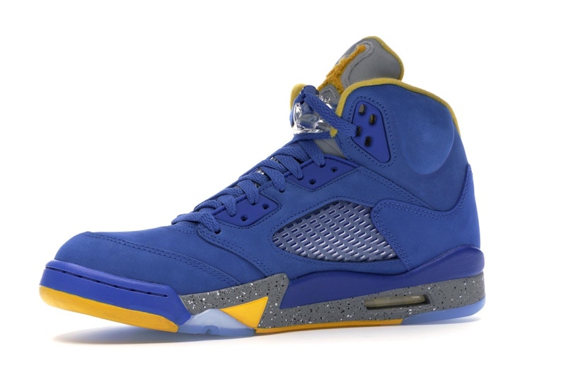 Jordan 5 Retro JSP Laney Varsity Royal - vue 17