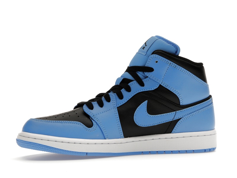 Air Jordan 1 Mid Azul Universitario Negro - vista 16