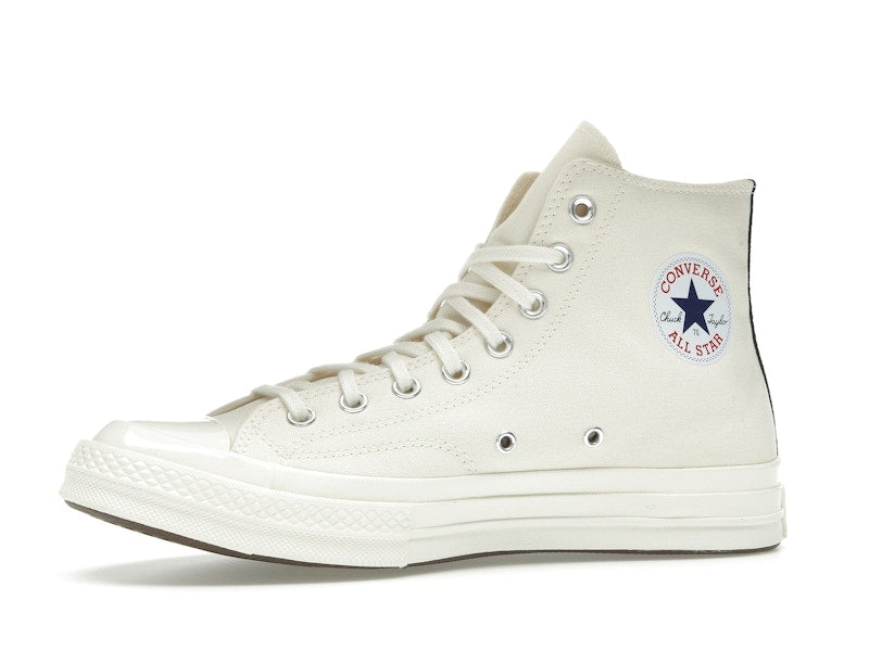 Converse Chuck Taylor All Star 70 Hi Comme des Garcons PLAY Single Heart Milk - Ansicht 17