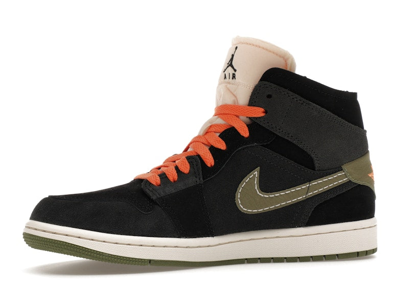 Air Jordan 1 Mid SE Craft Anthracite Light Olive - visning 16