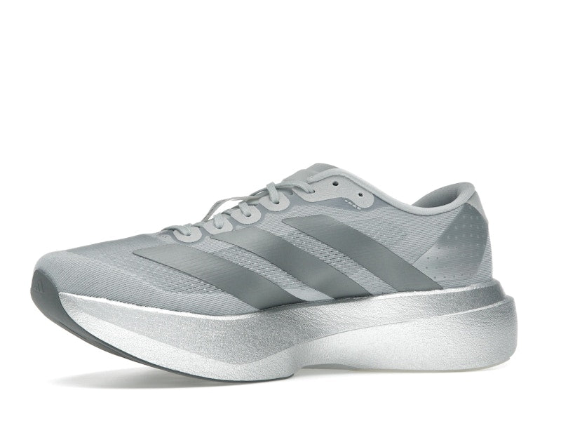 adidas Adizero Evo SL Silver Metallic Lucid Red - vue 17