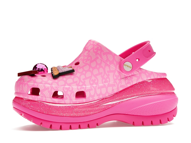 Crocs Classic Mega Crush Clog Barbie The Movie Electric Pink - visning 17