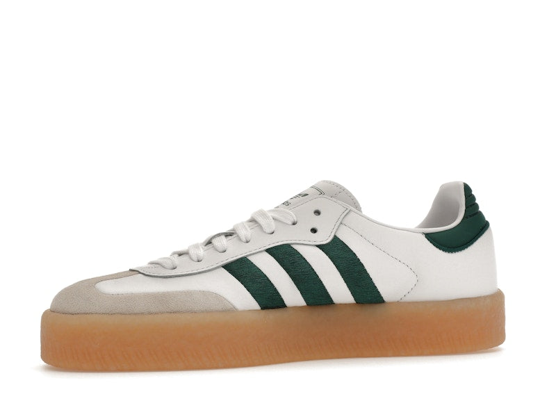 adidas Sambae White Collegiate Green Gum (Women's) - visning 17