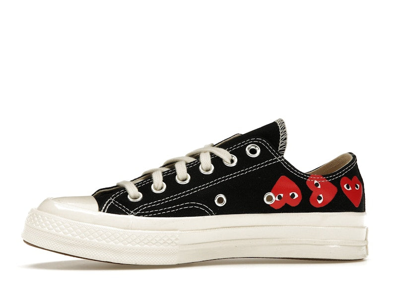 Converse Chuck Taylor All Star 70 Ox Comme des Garcons PLAY Multi-Heart Black - widok 17