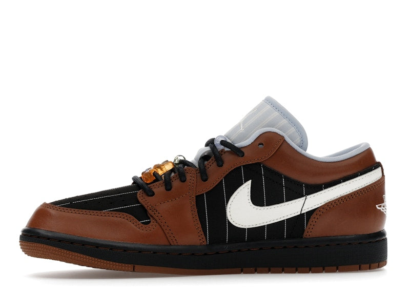 Jordan 1 Low SE Black Sail Light British Tan - vue 18