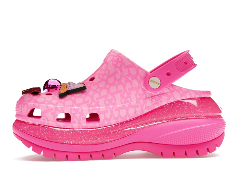 Crocs Classic Mega Crush Clog Barbie The Movie Electric Pink - visning 18