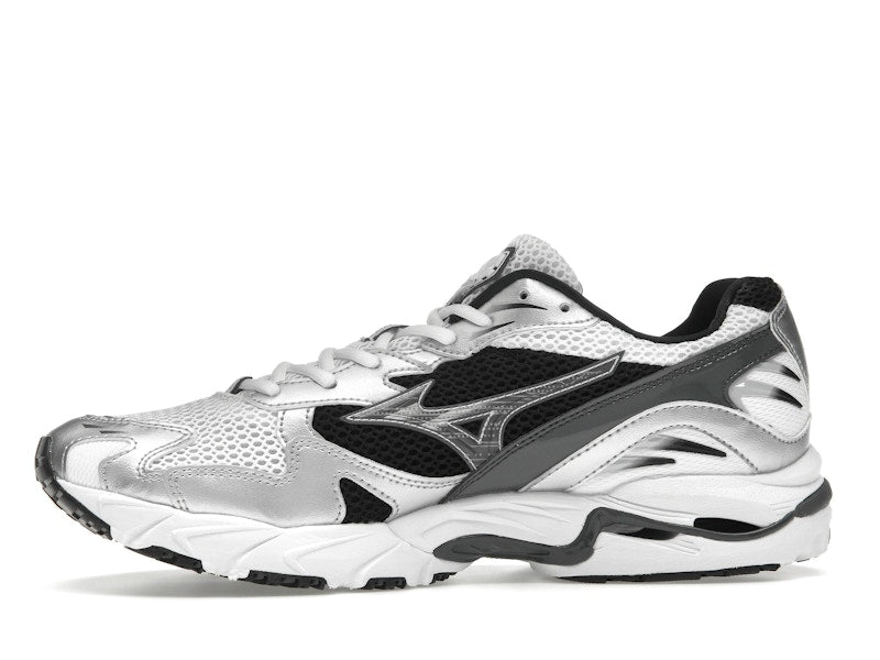 Mizuno Wave Rider 10 White Silver Black - vue 17