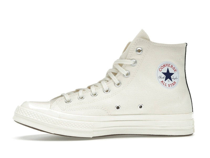 Converse Chuck Taylor All Star 70 Hi Comme des Garcons PLAY Single Heart Milk - Ansicht 18