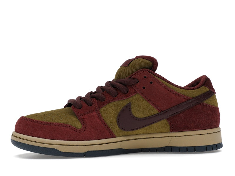 Nike SB Dunk Low Dark Team Red Olive Flak - widok 17