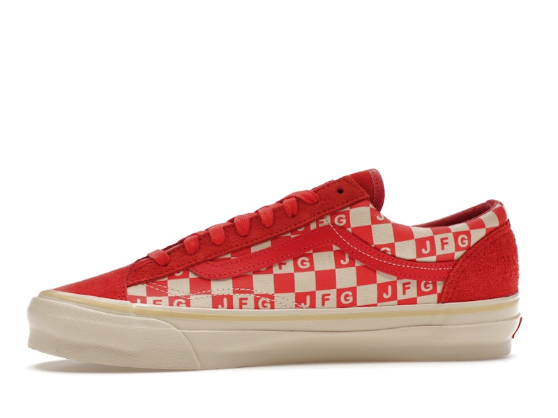 Vans Vault OG Style 36 LX Joe Freshgoods The Honeymoon Stage Red - view 18