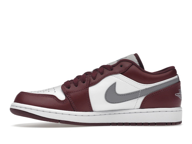 Air Jordan 1 Low White Bordeaux - weergave 18