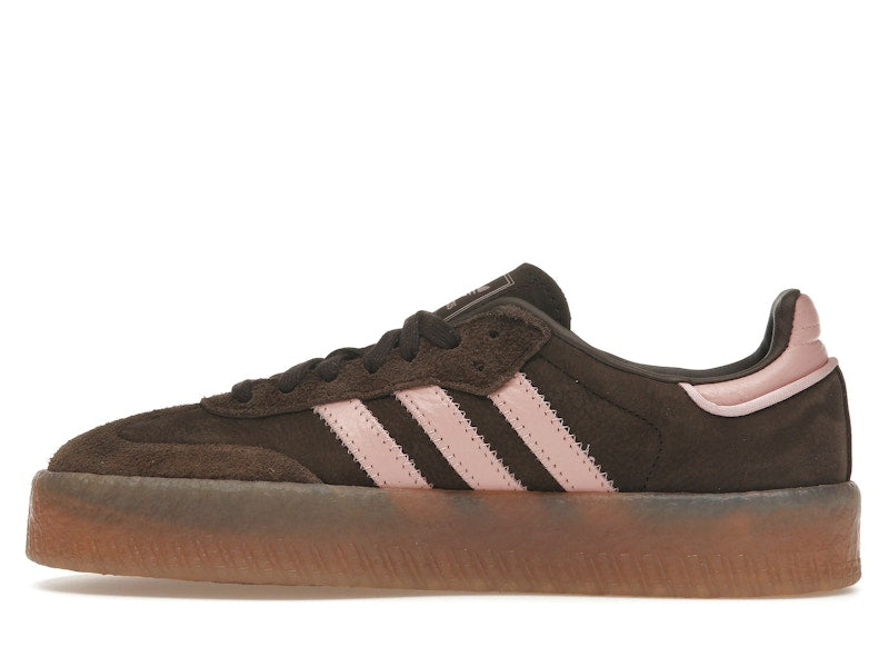 adidas Sambae Dark Brown Wonder Mauve (Women's) - vue 19