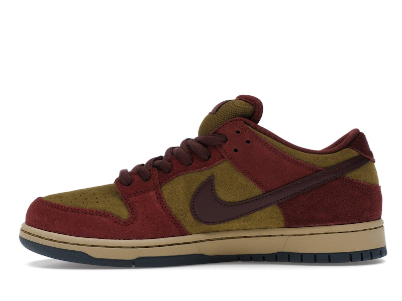 Nike SB Dunk Low Dark Team Red Olive Flak - widok 18