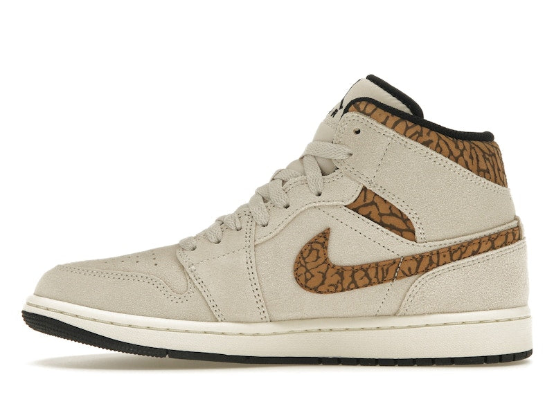 Air Jordan 1 Mid SE Brown Elephant - vue 18