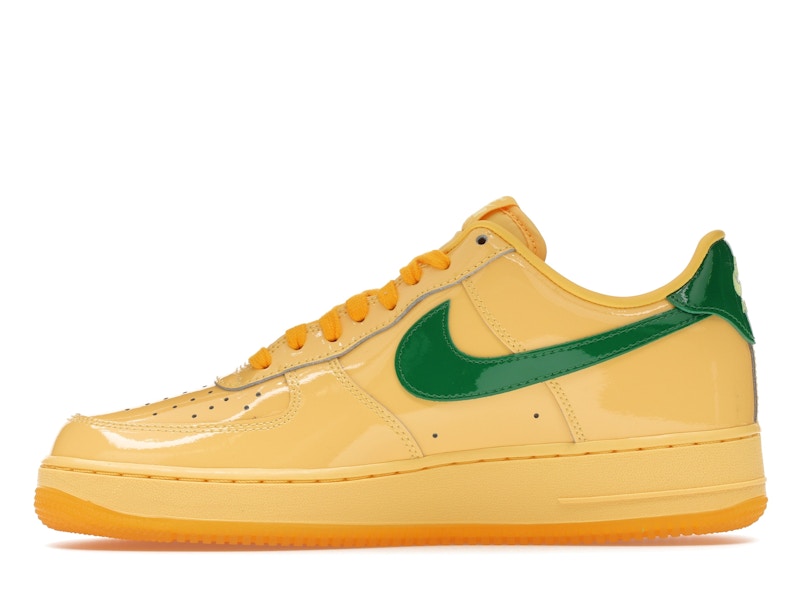 Nike Air Force 1 Low Patent Leather Topaz Gold Pine Green - Ansicht 19
