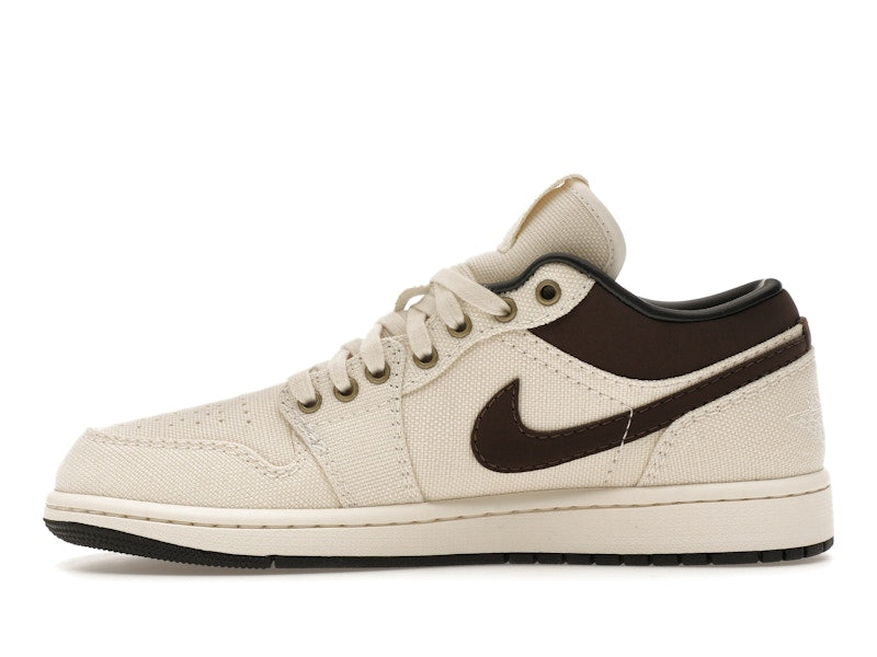 Air Jordan 1 Low Premium Pale Ivory Off Noir Baroque Brown - vue 18