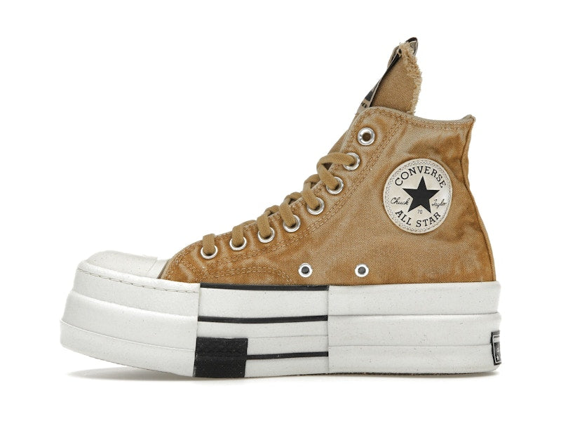 Converse DBL DRKSTAR Chuck Taylor All Star 70 Hi Rick Owens DRKSHDW Overdye Blonde - Ansicht 19