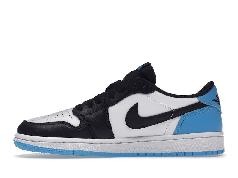 Jordan 1 Retro Low OG Black Dark Powder Blue (Women's) - vue 19