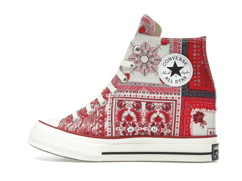 Converse Chuck 70 Internal Wedge Hi Isabel Marant Vanilla Ice Red (Women's) - vue 20