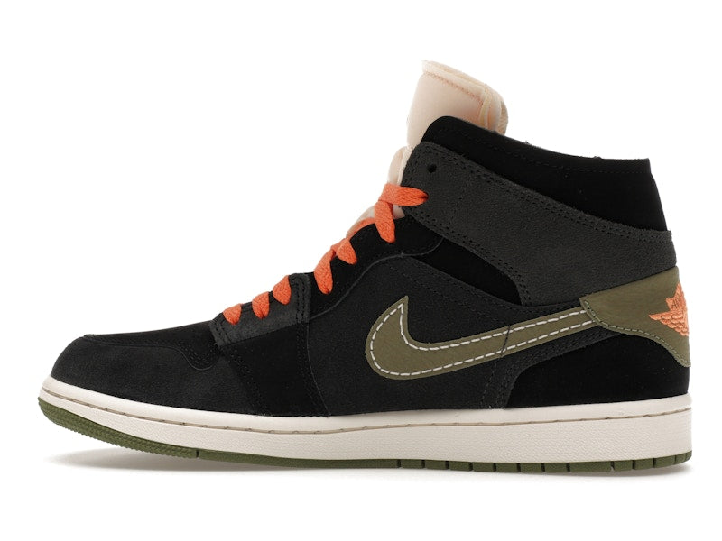 Air Jordan 1 Mid SE Craft Anthracite Light Olive - visning 19