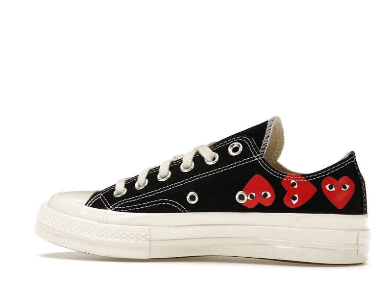 Converse Chuck Taylor All Star 70 Ox Comme des Garcons PLAY Multi-Heart Black - widok 20