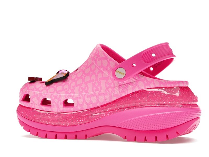 Crocs Classic Mega Crush Clog Barbie The Movie Electric Pink - visning 21