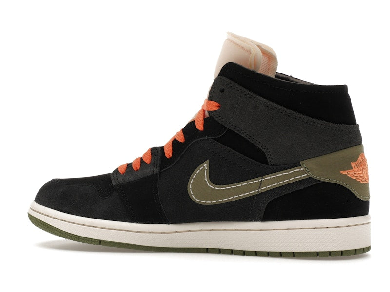 Air Jordan 1 Mid SE Craft Anthracite Light Olive - visning 20