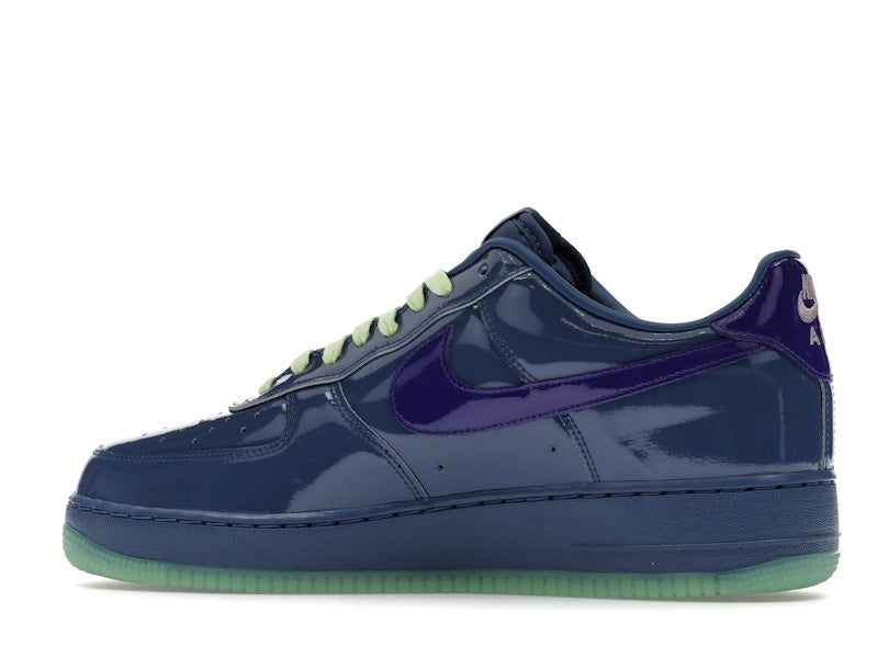 Nike Air Force 1 Low Patent Leather Mystic Navy Grape Ice - Ansicht 21