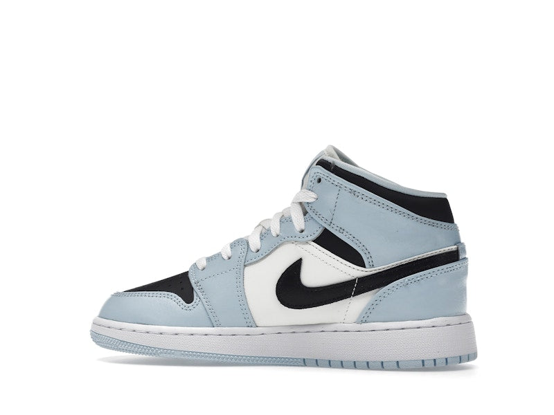 Air Jordan 1 Mid Azul Hielo (GS) - vista 20