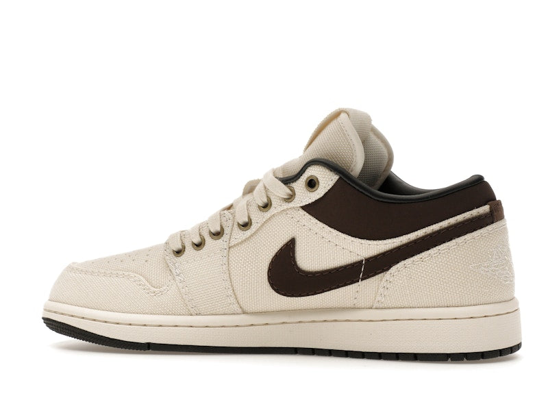 Air Jordan 1 Low Premium Pale Ivory Off Noir Baroque Brown - vue 20