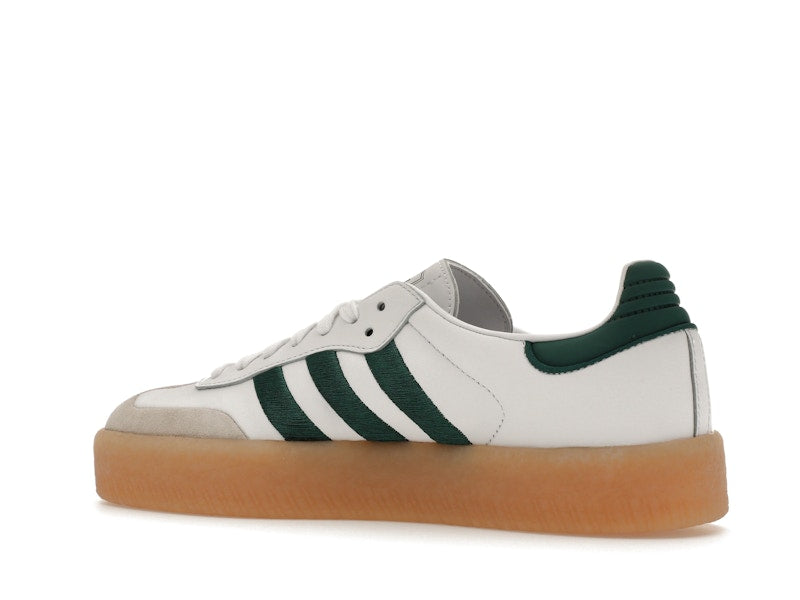 adidas Sambae White Collegiate Green Gum (Women's) - visning 22