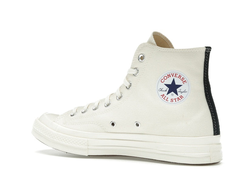 Converse Chuck Taylor All Star 70 Hi Comme des Garcons PLAY Single Heart Milk - Ansicht 22