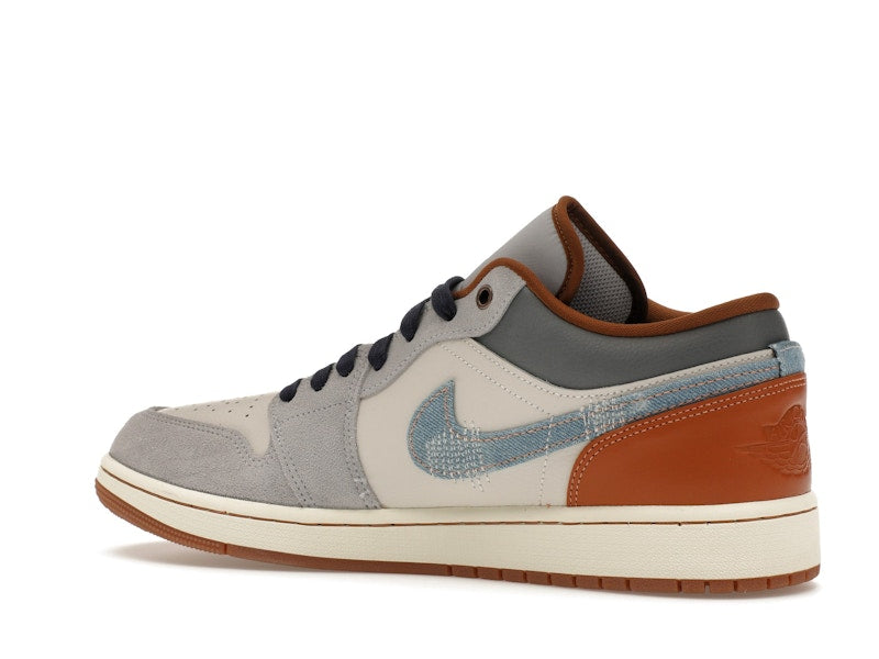Jordan 1 Low SE Phantom Repaired Denim Swoosh - vue 22
