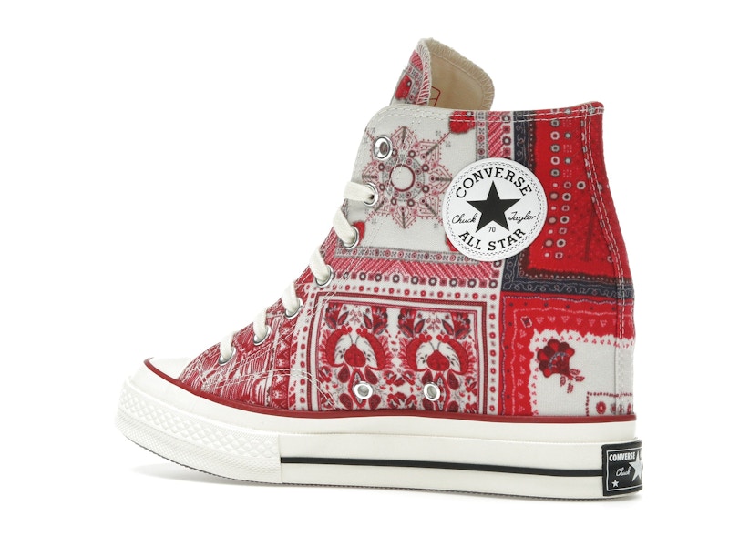 Converse Chuck 70 Internal Wedge Hi Isabel Marant Vanilla Ice Red (Women's) - vue 22