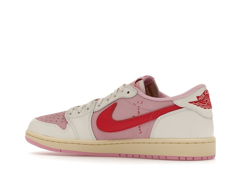 Jordan 1 Retro Low OG SP Travis Scott Sail Tropical Pink - view 22