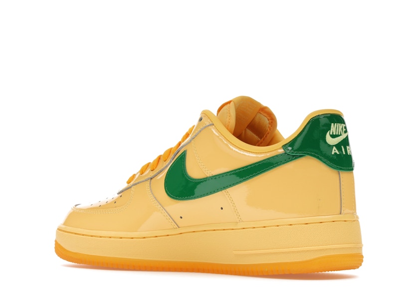 Nike Air Force 1 Low Patent Leather Topaz Gold Pine Green - Ansicht 23