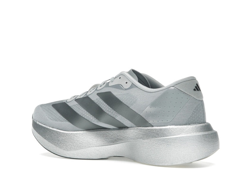 adidas Adizero Evo SL Silver Metallic Lucid Red - vue 23