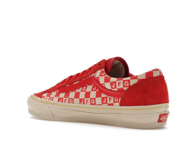 Vans Vault OG Style 36 LX Joe Freshgoods The Honeymoon Stage Red - view 23