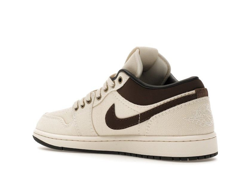 Air Jordan 1 Low Premium Pale Ivory Off Noir Baroque Brown - vue 22