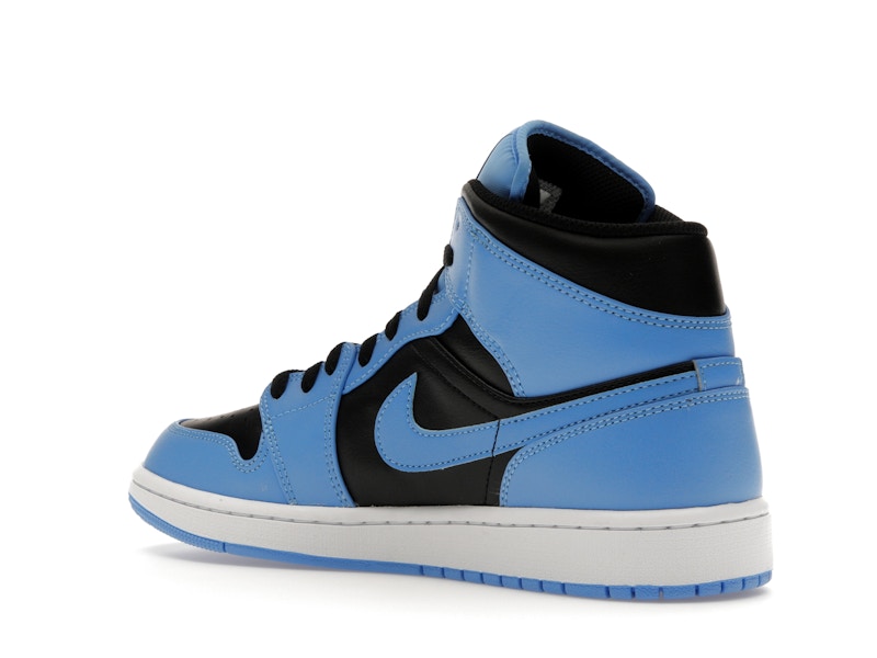 Air Jordan 1 Mid Azul Universitario Negro - vista 22