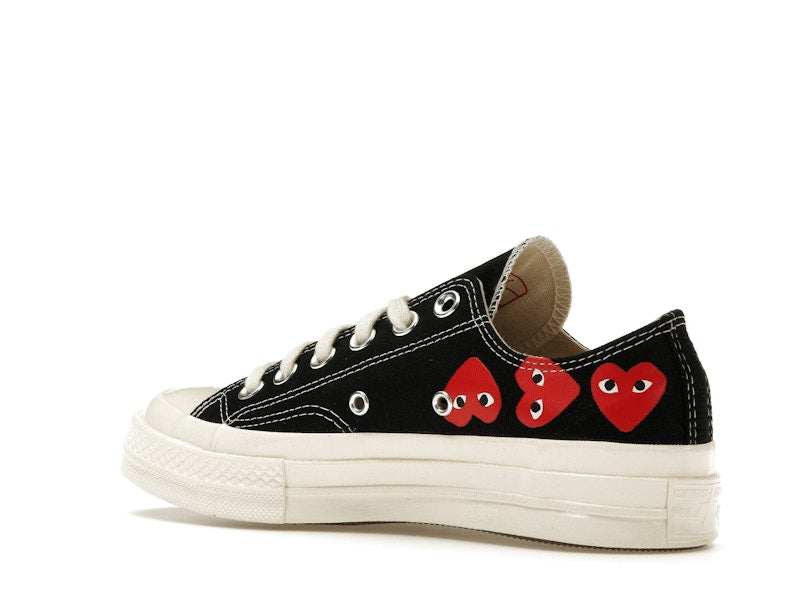 Converse Chuck Taylor All Star 70 Ox Comme des Garcons PLAY Multi-Heart Black - widok 22