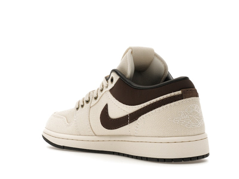 Air Jordan 1 Low Premium Pale Ivory Off Noir Baroque Brown - vue 23