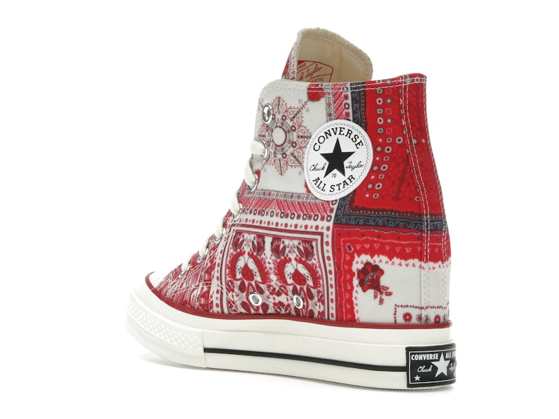 Converse Chuck 70 Internal Wedge Hi Isabel Marant Vanilla Ice Red (Women's) - vue 24