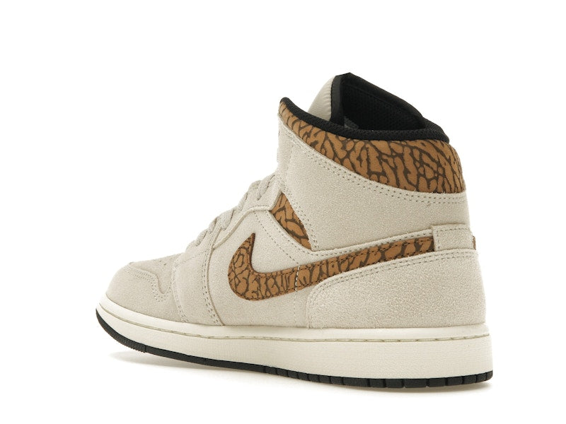 Air Jordan 1 Mid SE Brown Elephant - vue 23